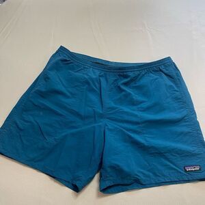 Patagonia Men’s Blue Baggies Swim Trunks Board Shorts Size XL